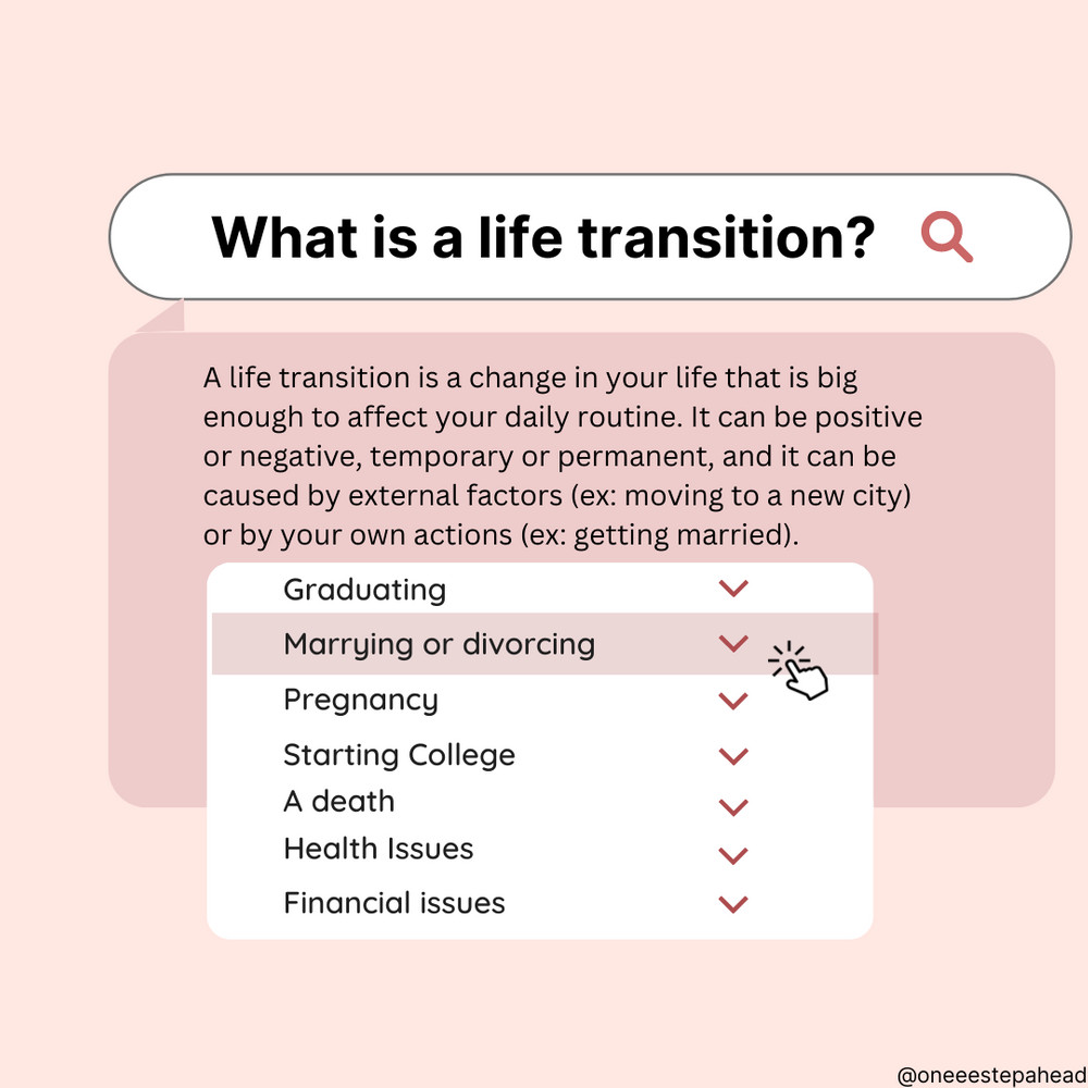 Life Transitions: What do I do?